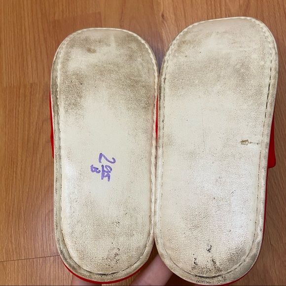 Vintage Disney Women’s Mickey Mouse Walt Disney Productions Daiki Slippers 8 - Picture 7 of 9